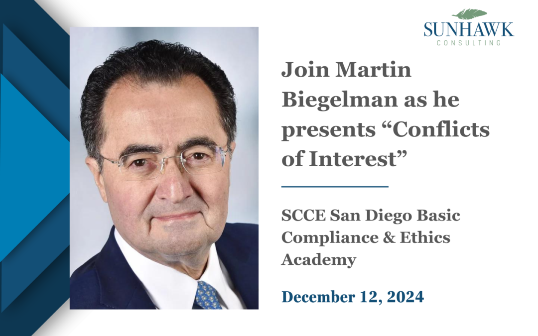 Martin Biegelman on Conflicts of Interest