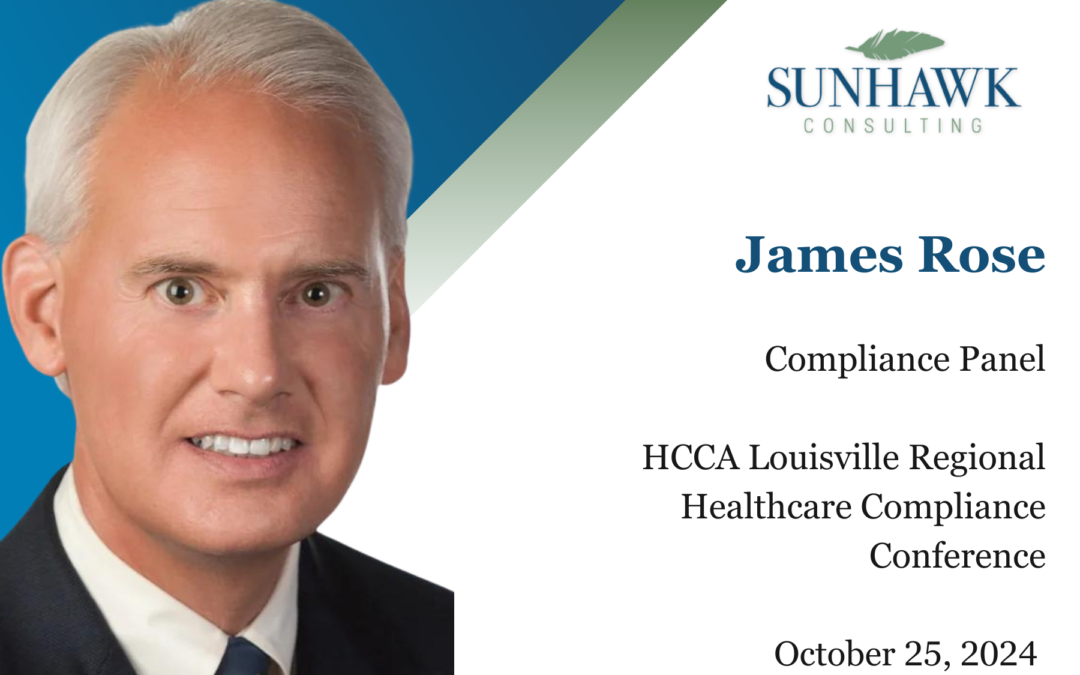 James Rose at HCCA Louisville Regional Healthcare Compliance Conference