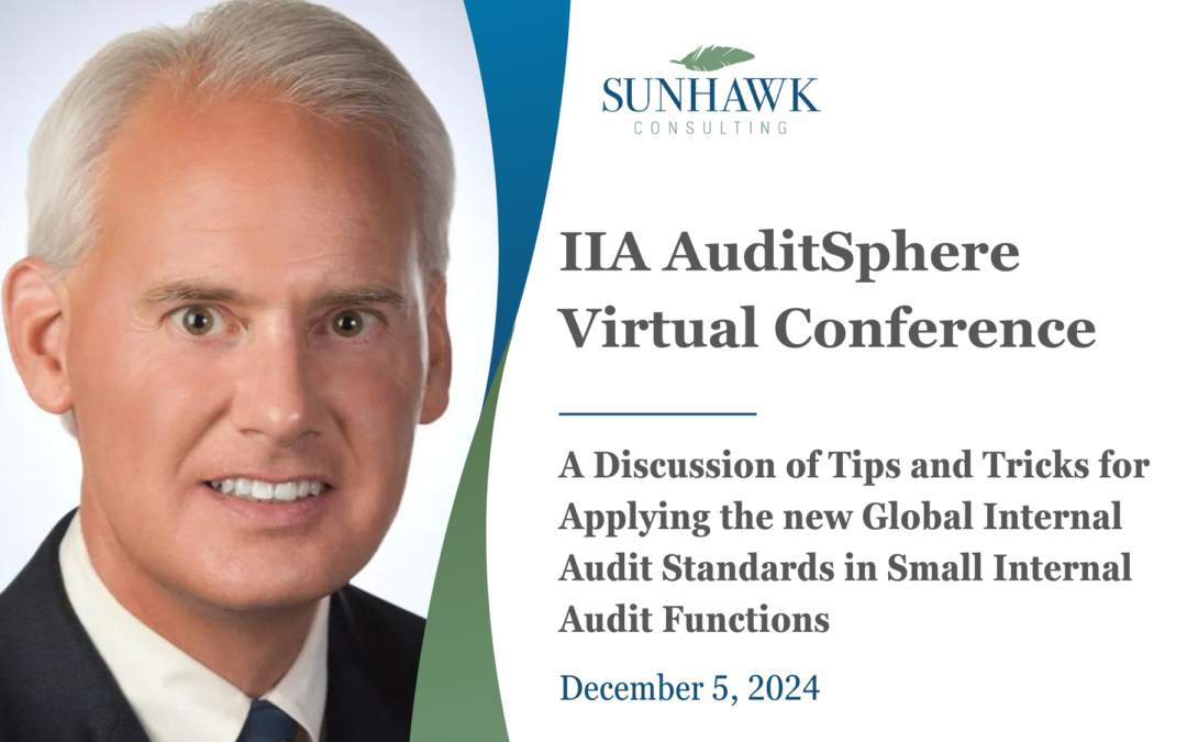 James Rose at IIA AuditSphere Conference