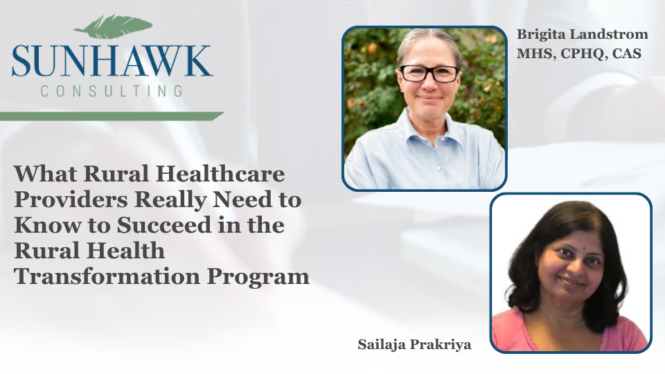 What Rural Healthcare Providers Really Need to Know to Succeed in the Rural Health Transformation Program